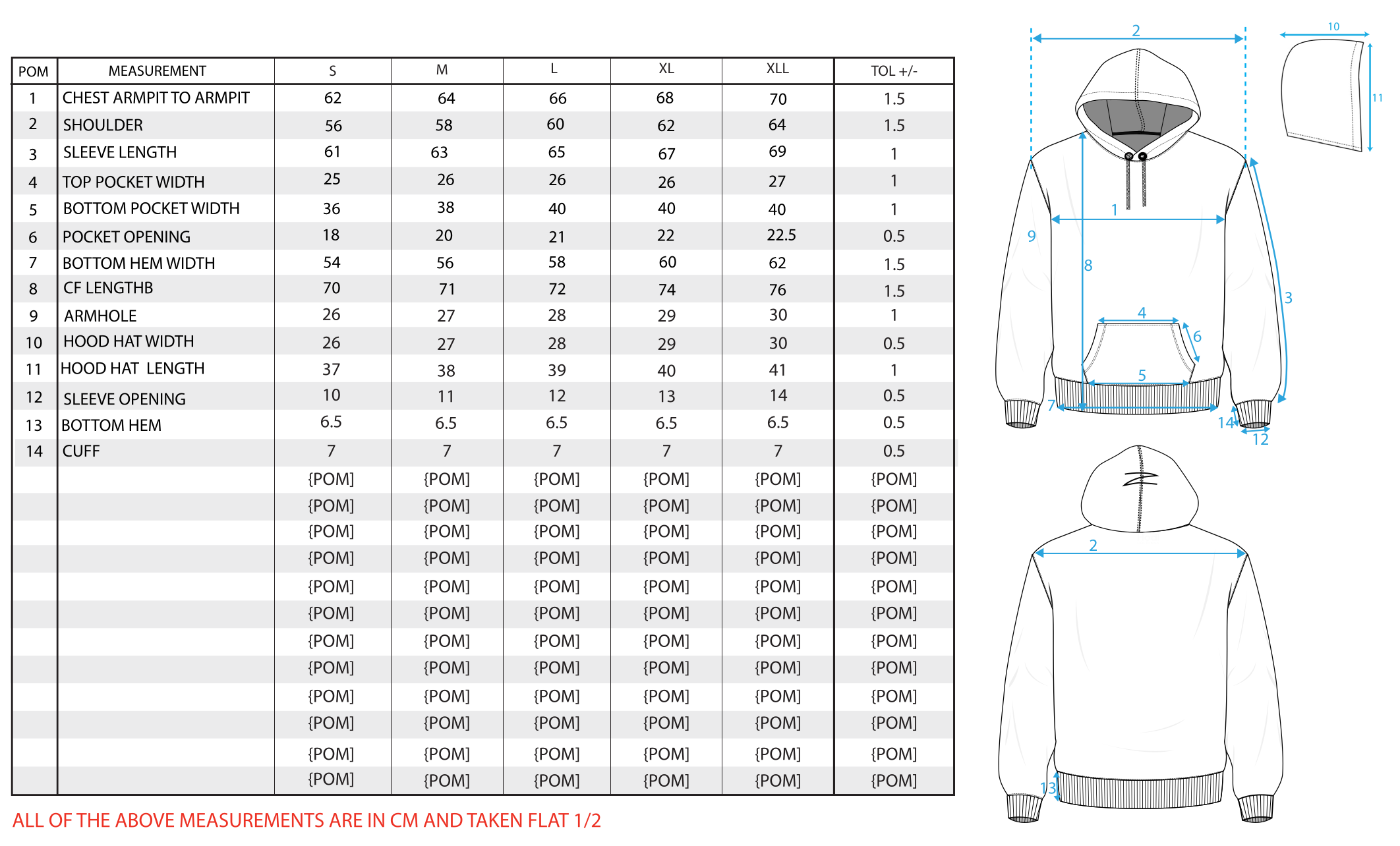 Oversized Hoodie Black