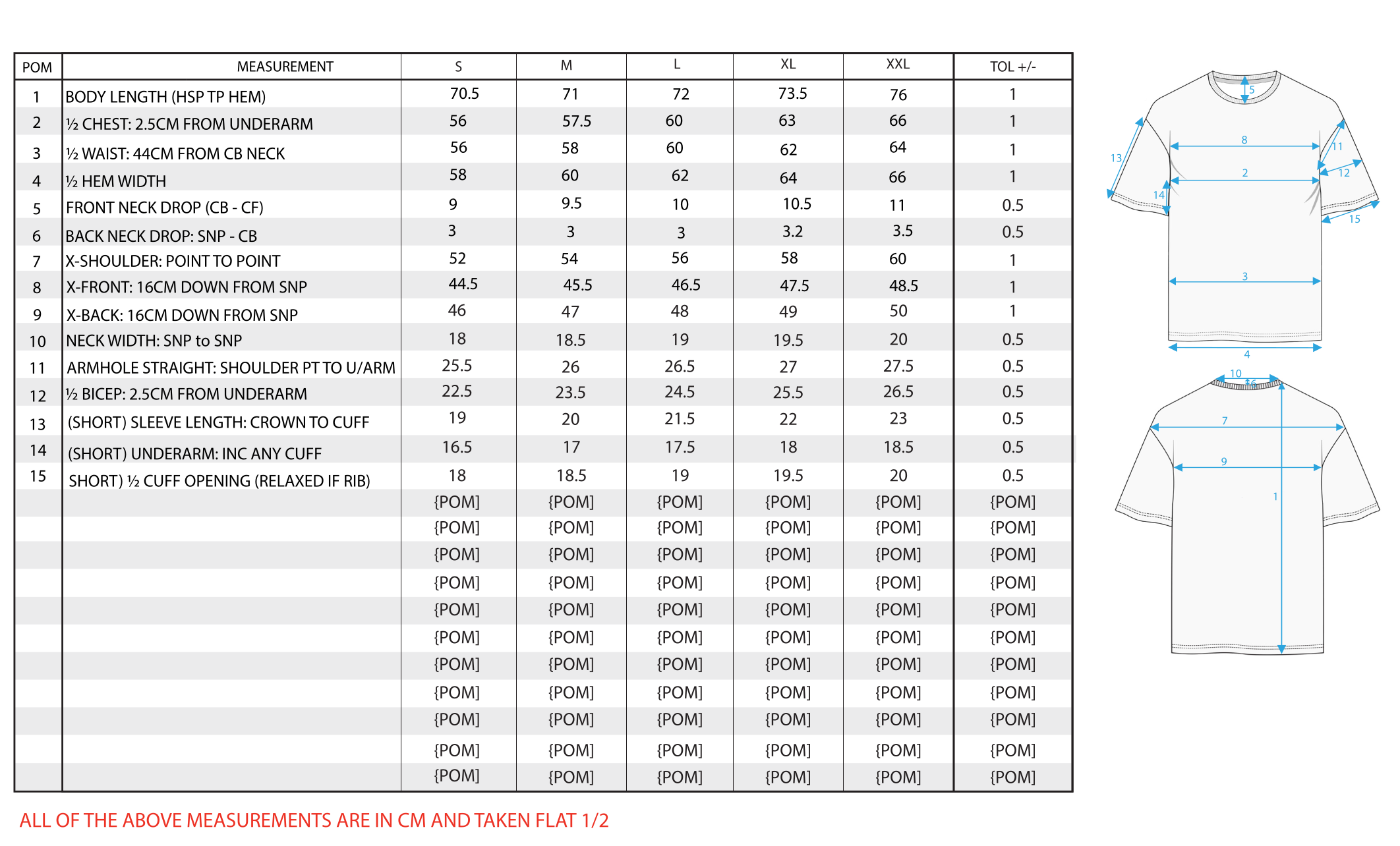 Oversized T-shirt Black