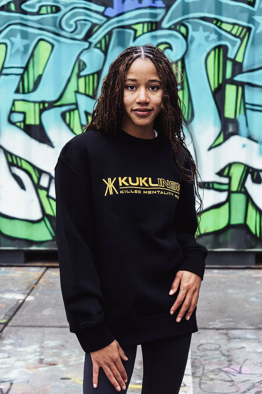 Oversized Crewneck Black