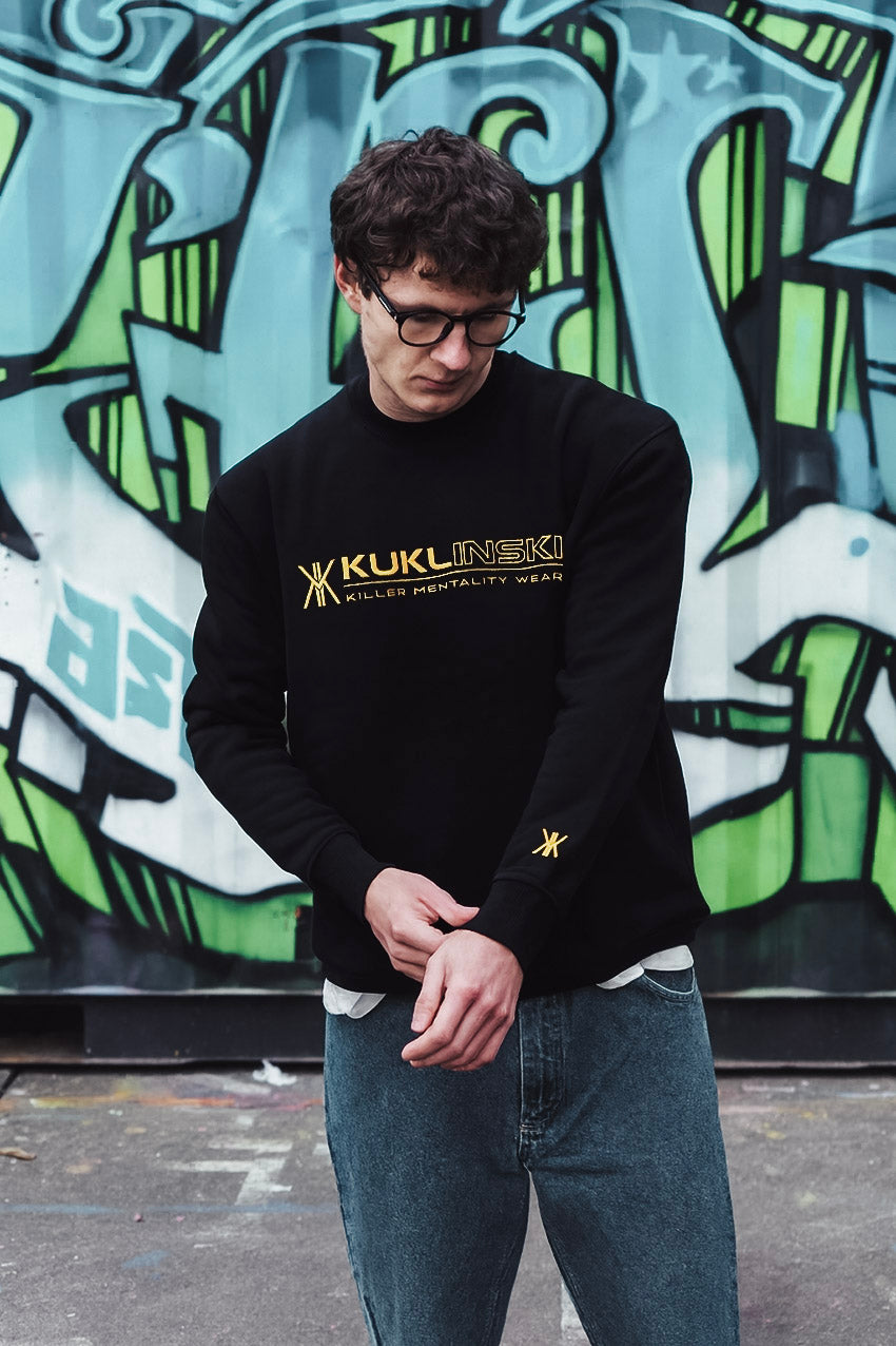 Oversized Crewneck Black